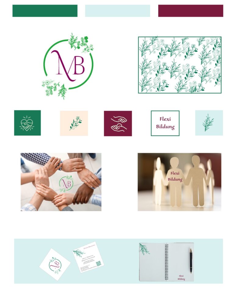 Logo Design for Flexi Bildung coaching project _ JainDesign