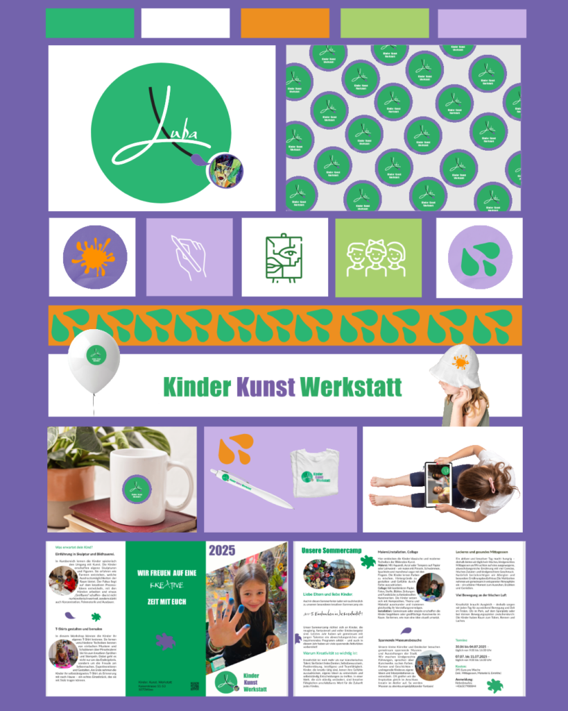 KinderkunstWerkstatt - Brending - JainDesign